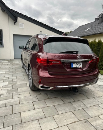 Acura MDX cena 169000 przebieg: 93000, rok produkcji 2018 z Kraków małe 497
